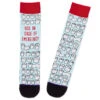 Hallmark Emergency Toilet Paper Funny Crew Socks -Hallmark Emergency Toilet Paper Funny Novelty Crew Socks 1SOX2079 01