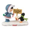 Hallmark Frosty Friends 2023 Ornament -Hallmark Eskimo and Penguin Keepsake Ornament 1699QXR8029 01