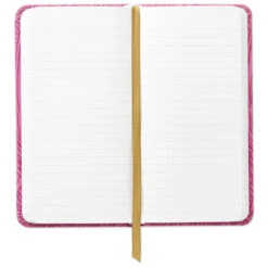 Hallmark Etched Leaves Pink Slim Notebook 9 Hallmark Etched Leaves Pink Slim Notebook -Hallmark Etched Leaves Pink Slim Journal 1HWJ3808 04