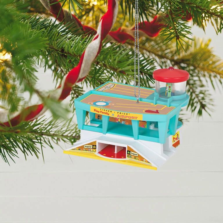 Hallmark Fisher-Price™ Airport Ornament 4 Hallmark Fisher-Price™ Airport Ornament - Image 2