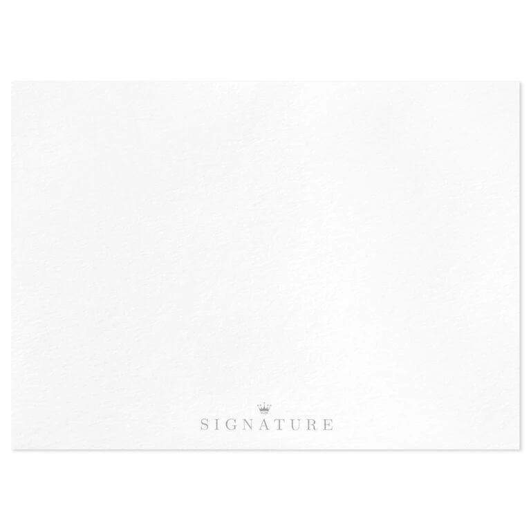 Hallmark Floral Laser Foil Heart Blank Note Cards, Box Of 8 7 Hallmark Floral Laser Foil Heart Blank Note Cards, Box Of 8 - Image 5