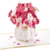 Hallmark Happy Thoughts Flower Bouquet 3D Pop-Up Thinking Of You Card -Hallmark Flower Bouquet 3D PopUp Thinking of You Card 1299LAD9644 01