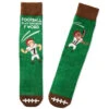 Hallmark Football Is My Favorite F Word Funny Crew Socks -Hallmark Football Novelty Crew Socks 1SOX2089 01