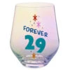 Hallmark Forever 29 Stemless Wine Glass, 16 Oz. -Hallmark Forever 29 Stemless Wine Glass 1BID1090 01