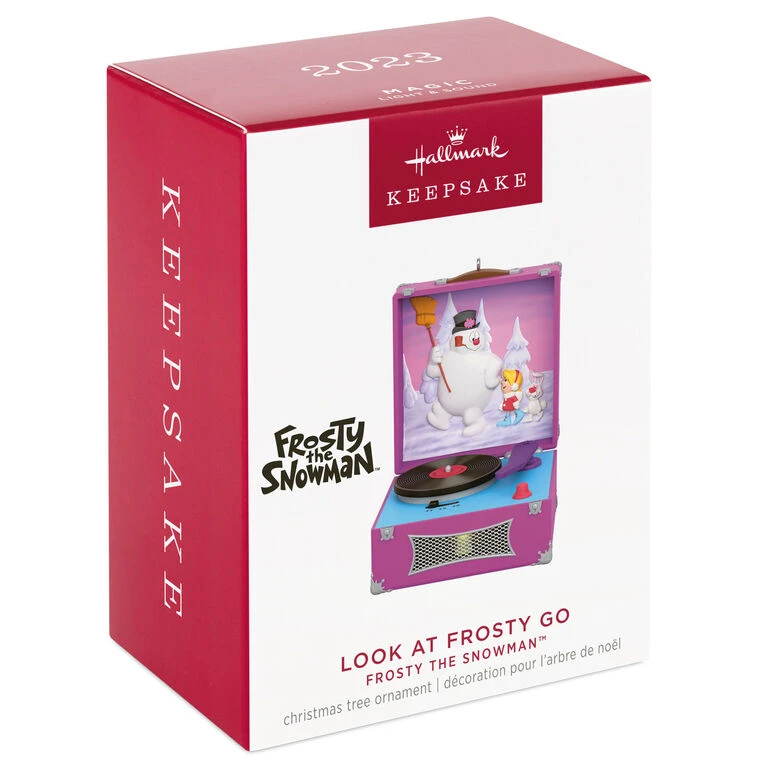 Hallmark Frosty The Snowman™ Look At Frosty Go Ornament With Light And Sound 6 Hallmark Frosty The Snowman™ Look At Frosty Go Ornament With Light And Sound - Image 4