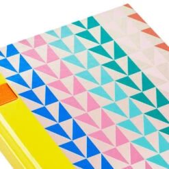 Hallmark Geometric Triangles Hardback Notebook 13 Hallmark Geometric Triangles Hardback Notebook -Hallmark Geometric Triangles Hardcover Notebook 1HWJ7052 05