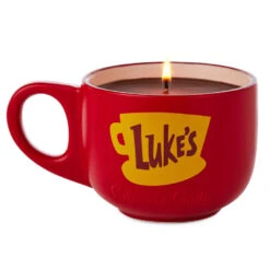 Hallmark -Hallmark Gilmore Girls CoffeeScented Candle in Lukes Diner Mug 1PCL1012 02