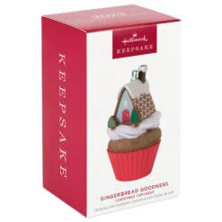 Hallmark Christmas Cupcakes Gingerbread Goodness Ornament 11 Hallmark Christmas Cupcakes Gingerbread Goodness Ornament -Hallmark Gingerbread House Cupcake Keepsake Ornament 1599QXR8017 04