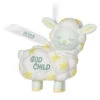 Hallmark Godchild 2023 Porcelain Ornament -Hallmark Godchild Lamb Keepsake Ornament 1799QGO2609 01