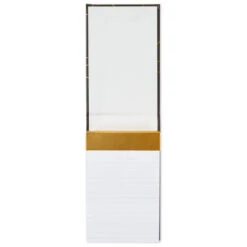 Hallmark Gold Geometric Faux Leather Small List Pad 9 Hallmark Gold Geometric Faux Leather Small List Pad -Hallmark Gold Geometric Faux Leather Small Memo Pad 1SOM3821 03