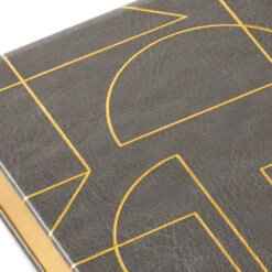 Hallmark Gold Geometric Faux Leather Small List Pad 10 Hallmark Gold Geometric Faux Leather Small List Pad -Hallmark Gold Geometric Faux Leather Small Memo Pad 1SOM3821 04