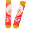 Hallmark Sophia The Golden Girls Sicily Novelty Crew Socks -Hallmark Golden Girls Sophia Funny Novelty Crew Socks 1GOL1054 01