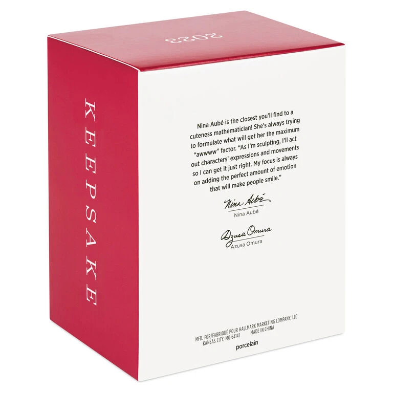 Hallmark Grandbaby's First Christmas Pea In A Pod 2023 Porcelain Ornament 7 Hallmark Grandbaby's First Christmas Pea In A Pod 2023 Porcelain Ornament - Image 5