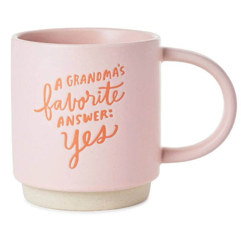Hallmark Grandma's Favorite Answer Mug, 16 Oz. 3 Hallmark Grandma's Favorite Answer Mug, 16 Oz.