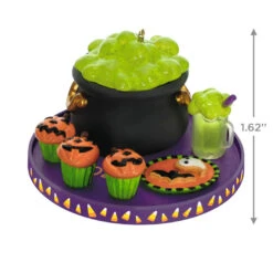 Hallmark Season's Treatings Halloween Party 2023 Ornament -Hallmark Halloween Treats Tray Keepsake Ornament 1799QFO5337 03