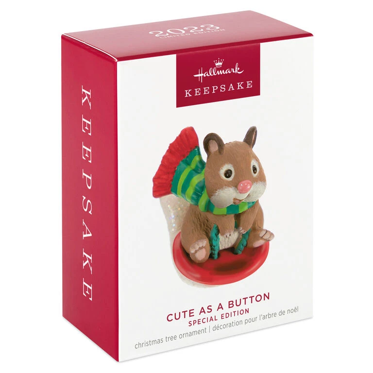 Hallmark Cute As A Button Special Edition Ornament 6 Hallmark Cute As A Button Special Edition Ornament - Image 4