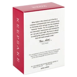 Hallmark Cute As A Button Special Edition Ornament 12 Hallmark Cute As A Button Special Edition Ornament -Hallmark Hamster on Button Sled Keepsake Ornament 1599QXE3317 05