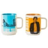 Hallmark Star Wars™ Han Solo™ And Princess Leia™ Bespin™ I Love You I Know Stacking Mugs, Set Of 2 -Hallmark Han Solo and Princess Leia Blue and Orange Mugs 1SHP2148 01