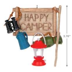 Hallmark Happy Camper Ornament -Hallmark Happy Camper Sign and Gear Keepsake Ornament 1899QGO2917 03