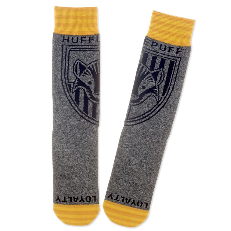 Hallmark Harry Potter™ Hufflepuff™ House Crest Crew Socks 3 Hallmark Harry Potter™ Hufflepuff™ House Crest Crew Socks