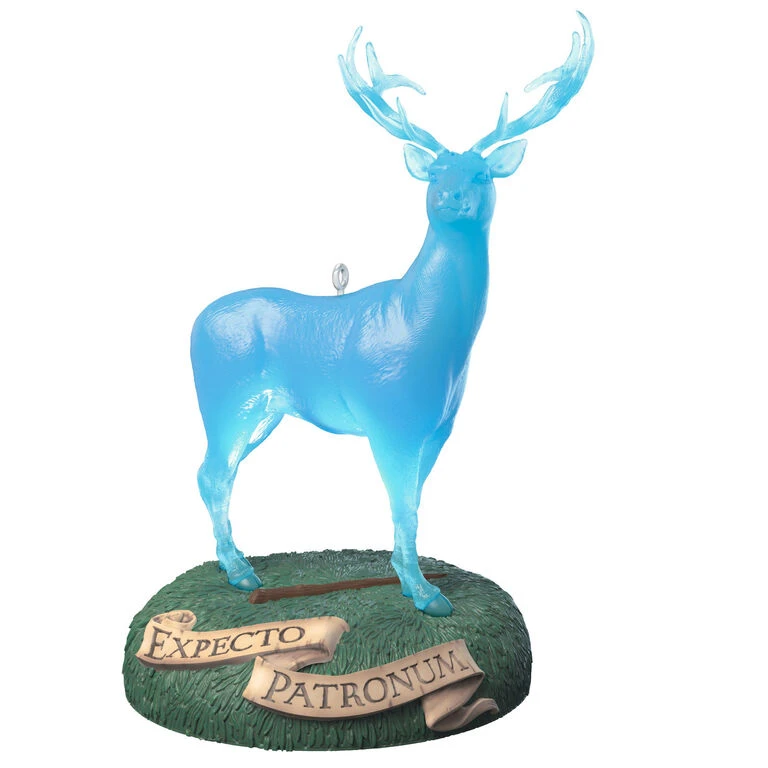Hallmark Harry Potter™ Stag Patronus Ornament With Light 3 Hallmark Harry Potter™ Stag Patronus Ornament With Light