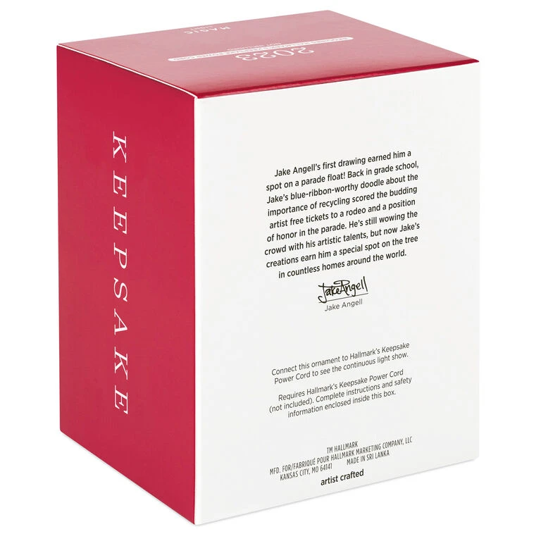 Hallmark Harry Potter™ Stag Patronus Ornament With Light 7 Hallmark Harry Potter™ Stag Patronus Ornament With Light - Image 5