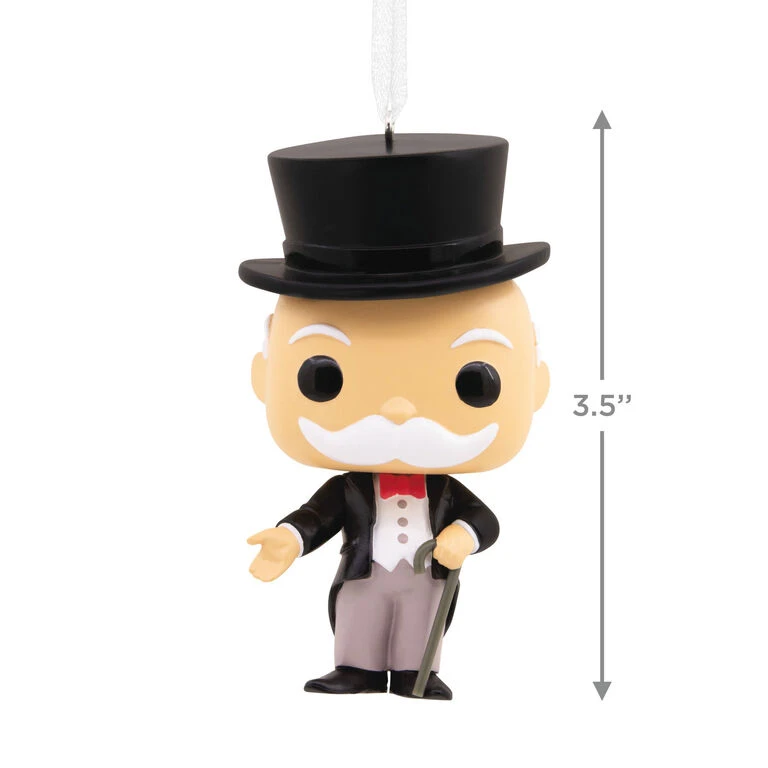 Hasbro® Mr. Monopoly Funko POP!® Hallmark Ornament 5 Hasbro® Mr. Monopoly Funko POP!® Hallmark Ornament - Image 3