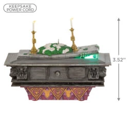 Hallmark Disney The Haunted Mansion Collection The Coffin In The Conservatory Ornament With Light And Sound -Hallmark Haunted Mansion Coffin Keepsake Ornament 4499QXD6757 03