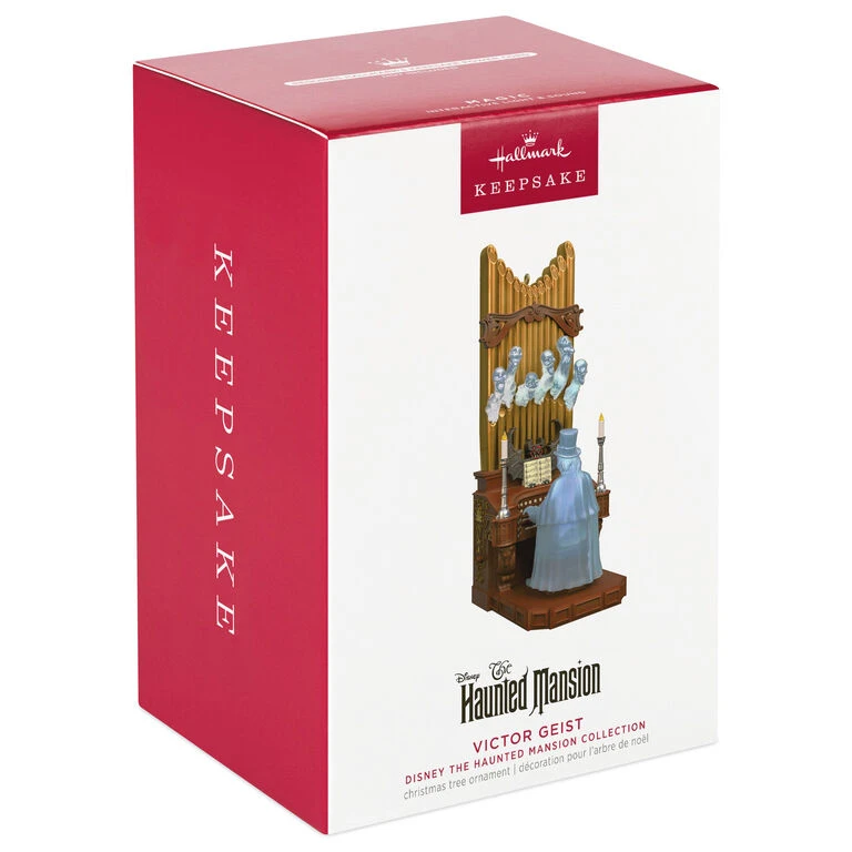 Hallmark Disney The Haunted Mansion Collection Victor Geist Ornament With Light And Sound 6 Hallmark Disney The Haunted Mansion Collection Victor Geist Ornament With Light And Sound - Image 4