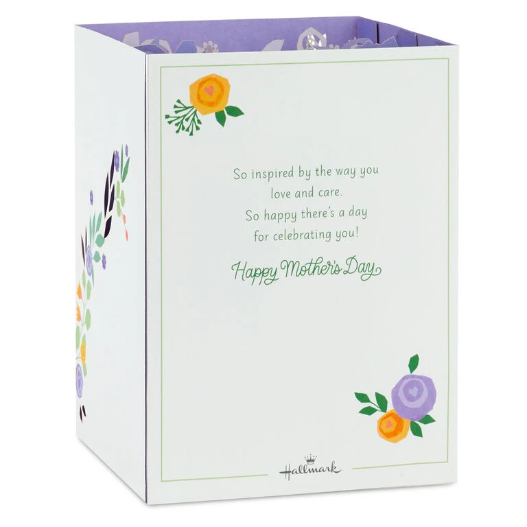 Hallmark You Are Loved 3D Pop-Up Musical Mother's Day Card With Light 4 Hallmark You Are Loved 3D Pop-Up Musical Mother's Day Card With Light - Image 2