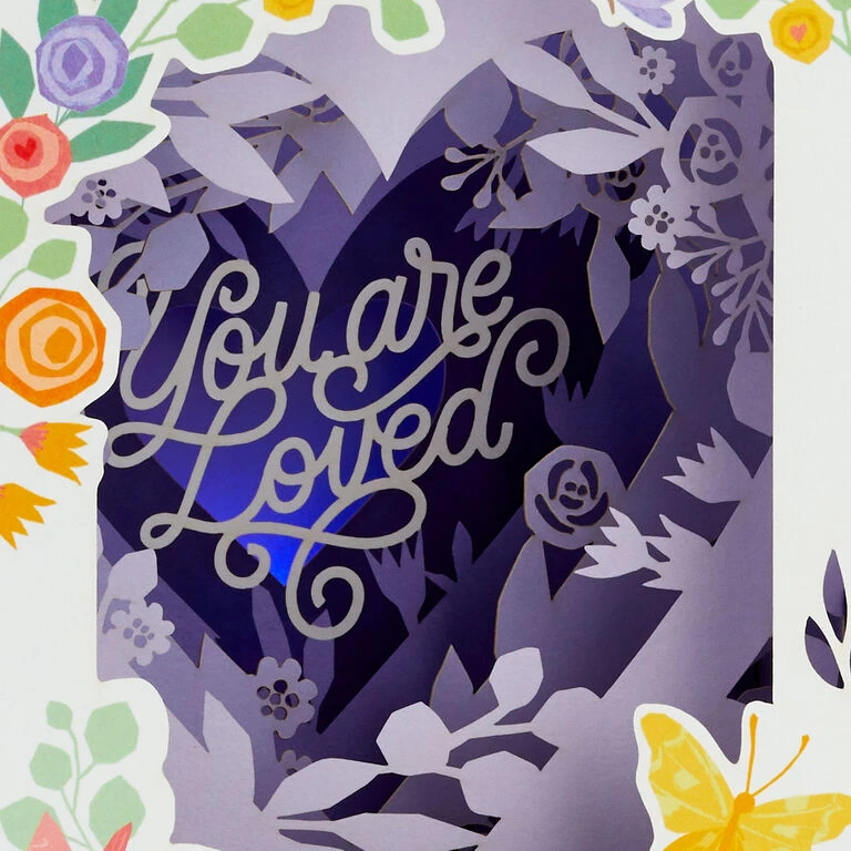 Hallmark You Are Loved 3D Pop-Up Musical Mother's Day Card With Light 6 Hallmark You Are Loved 3D Pop-Up Musical Mother's Day Card With Light - Image 4