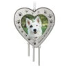 Hallmark Forever In Our Hearts Metal Photo Frame Pet Memorial Ornament -Hallmark HeartShaped Pet Picture Frame Keepsake Ornament 1999QHX3087 01