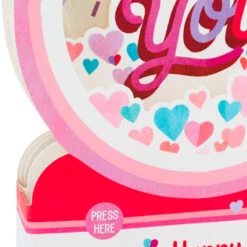 Hallmark All My Love Snow Globe Musical 3D Pop-Up Valentine's Day Card With Motion 13 Hallmark All My Love Snow Globe Musical 3D Pop-Up Valentine's Day Card With Motion -Hallmark Hearts Snow Globe 3D PopUp Music Motion Valentines Day Card 1299VAY9986 04