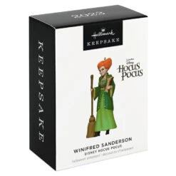 Hallmark Disney Hocus Pocus Winifred Sanderson Ornament -Hallmark Hocus Pocus Winifred Sanderson Keepsake Ornament 1999QFO5299 04