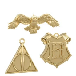 Hallmark Mini Harry Potterâ„¢ The Wizarding Worldâ„¢ Metal Ornaments, Set Of 3