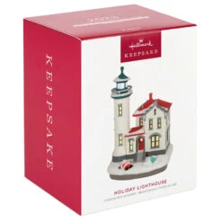 Hallmark Holiday Lighthouse 2023 Ornament With Light -Hallmark Holiday Lighthouse Keepsake Ornament 2799QXR8237 04