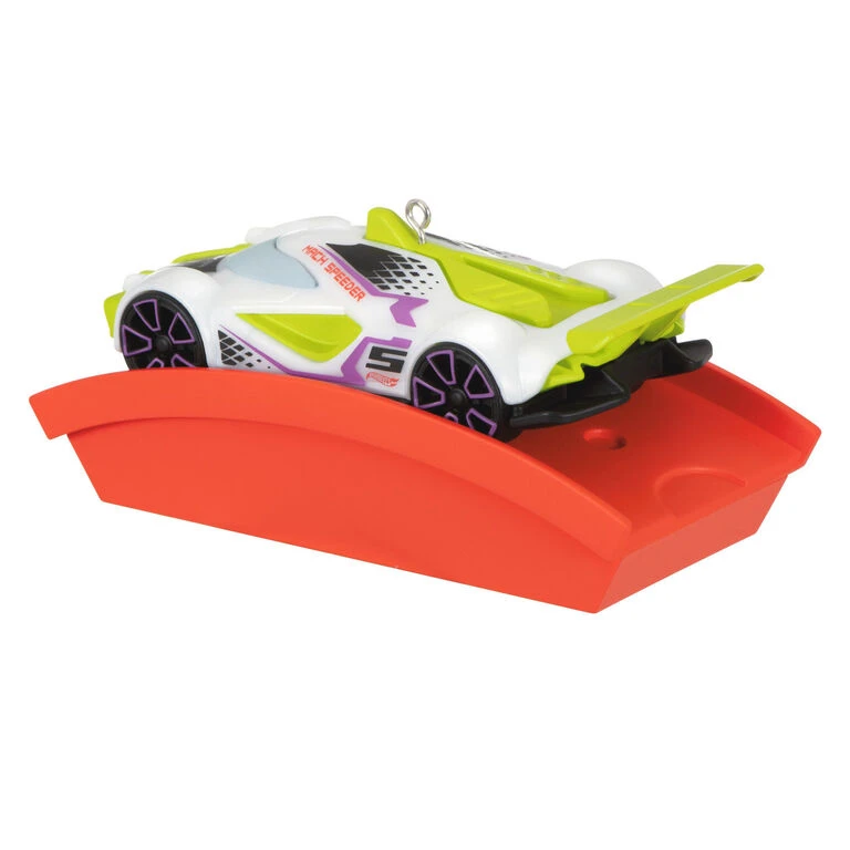 Hallmark Hot Wheels™ Mach Speeder™ Ornament With Light 8 Hallmark Hot Wheels™ Mach Speeder™ Ornament With Light - Image 6