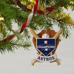 Hallmark MLB Houston Astros™ World Series Champions™ 2022 Ornament 7 Hallmark MLB Houston Astros™ World Series Champions™ 2022 Ornament -Hallmark Houston Astros 2022 World Series Keepsake Christmas Ornament 2499QHR1233 02