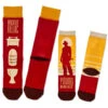 Hallmark Indiana Jones™ Adult And Child Relic And Archeologist Socks, Pack Of 2 -Hallmark Indiana Jones Adult and Child Sock Bundle 2Pack 1IDJ1002 01