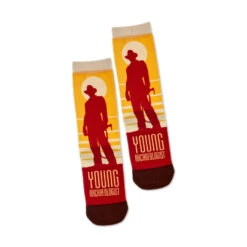 Hallmark Indiana Jones™ Adult And Child Relic And Archeologist Socks, Pack Of 2 -Hallmark Indiana Jones Adult and Child Sock Bundle 2Pack 1IDJ1002 03