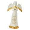 Hallmark Etched In A Mom's Heart Angel Figurine, 8.75" -Hallmark Joanne Eschrich Ceramic Angel Figurine for Mom 1JOA2106 01