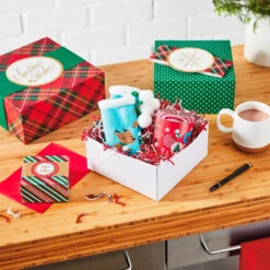 Hallmark Joy To You 3-Pack Christmas Gift Boxes, Assorted Sizes And Designs -Hallmark Joy to You Assorted Christmas Gift Boxes 55XBC1128 02