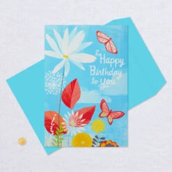 Hallmark 16" Joyful Butterflies Pop-Up Jumbo Birthday Card 16 Hallmark 16" Joyful Butterflies Pop-Up Jumbo Birthday Card -Hallmark Joyful Butterflies Pop Up Birthday Card 1299CBG1010 06