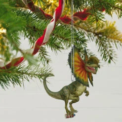 Hallmark Jurassic Park 30th Anniversary Dilophosaurus Ornament -Hallmark Jurassic Park Dilophosaurus Keepsake Ornament 1999QXI7207 02