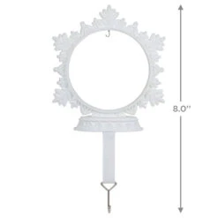 Hallmark Snowflake Ornament And Stocking Hanger 10 Hallmark Snowflake Ornament And Stocking Hanger -Hallmark Keepsake Snowflake Ornament and Stocking Hanger 1999QSB6303 03
