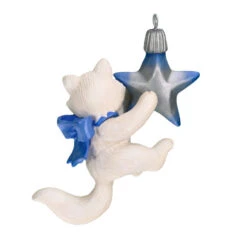 Hallmark Mischievous Kittens Special Edition 25th Anniversary Ornament -Hallmark Kitten With 25th Star Keepsake Ornament 1799QXE3327 06