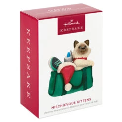 Hallmark Mischievous Kittens Ornament -Hallmark Kitten in Gym Bag Keepsake Ornament 1599QXR8179 04