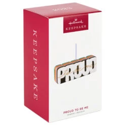 Hallmark Proud To Be Me Porcelain Ornament 11 Hallmark Proud To Be Me Porcelain Ornament -Hallmark LGBTQ Proud to Be Me Keepsake Ornament 1799QHX3029 04