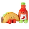 Hallmark Large Better Together Taco And Hot Sauce Magnetic Plush, 16" -Hallmark Large Better Together Taco and Hot Sauce Magnetic Plush 1KID1608 01