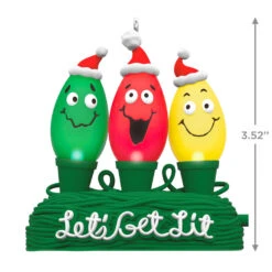 Hallmark Let's Get Lit Ornament With Light 10 Hallmark Let's Get Lit Ornament With Light -Hallmark Lets Get Lit String Lights Keepsake Ornament 2199QGO2837 03